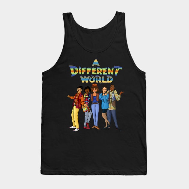 A different world color style Tank Top by Jendralsambo